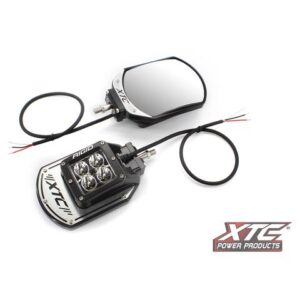 XTC Power Products SIX12 Lit Side View Mirrors with Amber Backlight