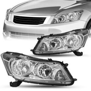 Headlight Assembly Pair - Honda Accord Sedan 4-Door (2008-2012)