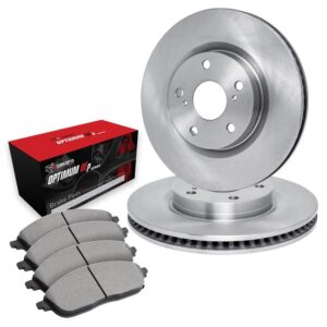 R1 Concepts Disc Brake Rotor Set with Optimum OE Pads